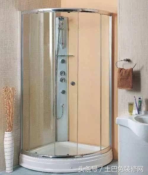 浴室乾濕分離玻璃拉門汙垢去除小撇步