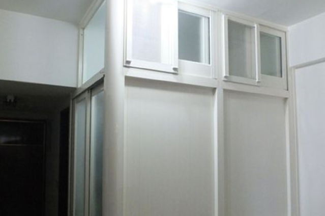 【新北鋁門窗】用氣密落地窗做室內隔間，加強隔音性減低噪音影響。歡迎來電詢問價格。