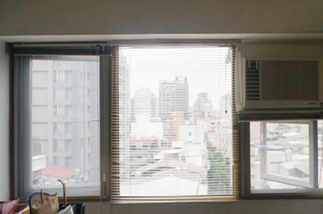 【北投鋁門窗】舊鋁窗改造翻新，改裝推射型隔音窗搭配5mm光玻璃，改善高樓風切聲